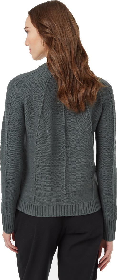 Highline TreeStitch Crew Sweater - Womens - urban green 1