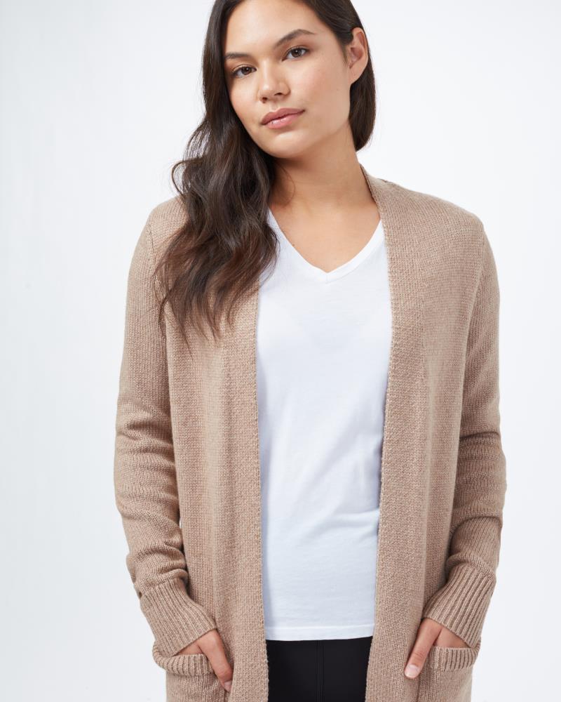 Highline Wool Cardigan - Womens - Foxtrot Brown Heather 2