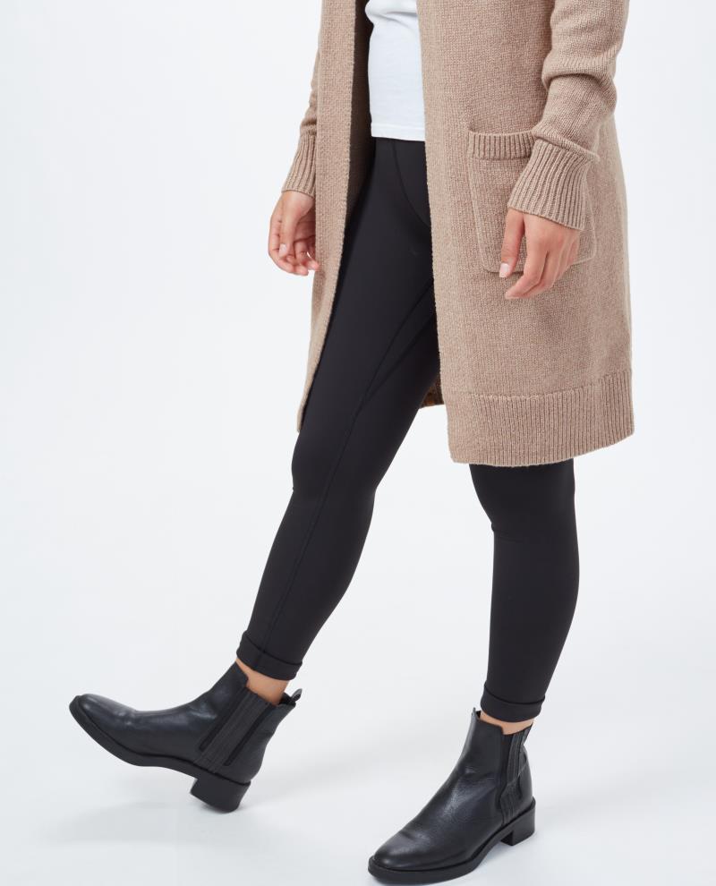 Highline Wool Cardigan - Womens - Foxtrot Brown Heather 3