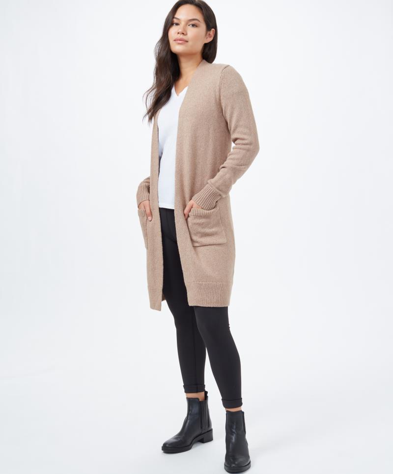 Highline Wool Cardigan - Womens - Foxtrot Brown Heather 4
