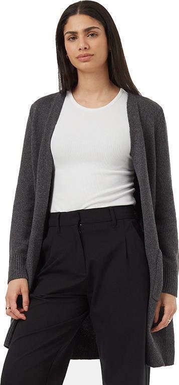Highline Wool Cardigan - Womens - dark grey heather 1