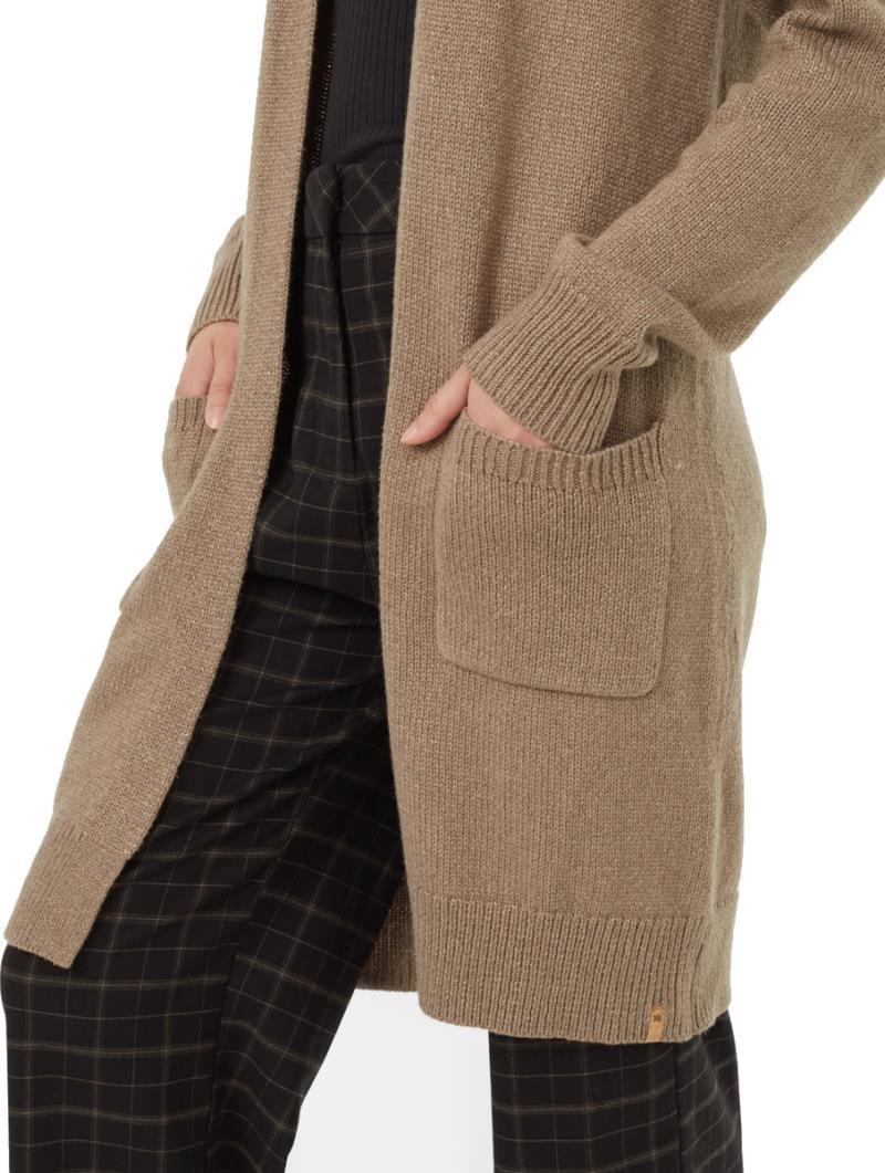 Highline Wool Cardigan - Womens - fossil heather 1