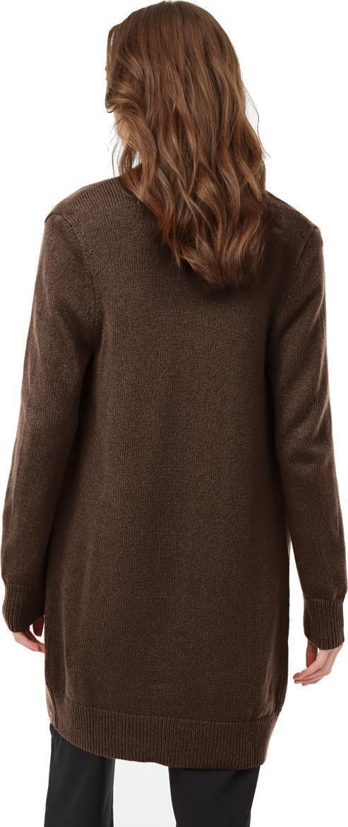 Highline Wool Cardigan - Womens - slate brown heather 1