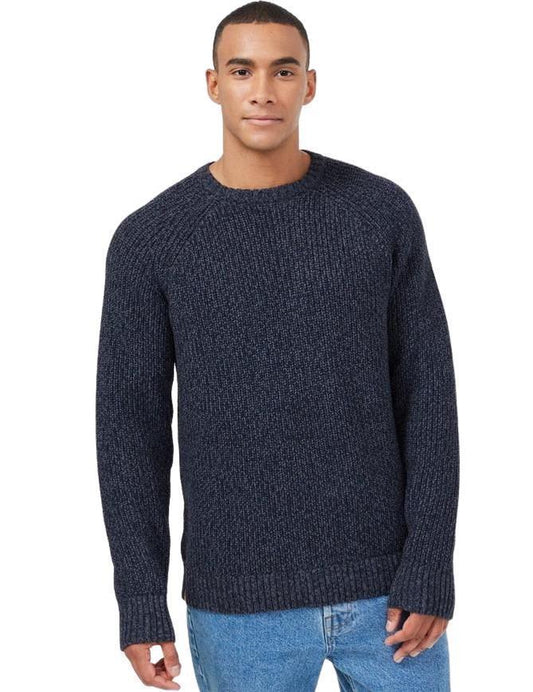 Highline Wool Crew Sweater - Mens - midnight blue twist 1