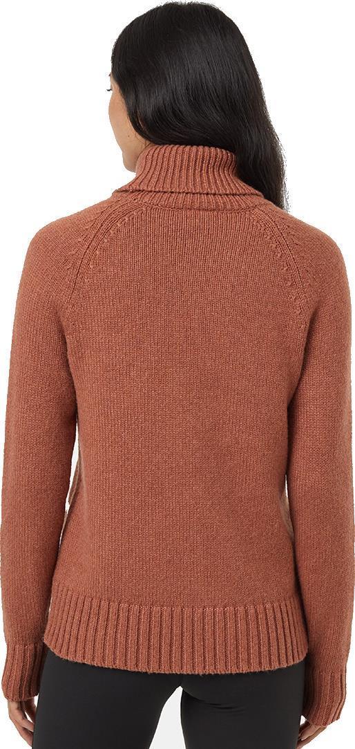 Highline Wool Turtleneck Sweater - Womens - Clay Tile Heather 2