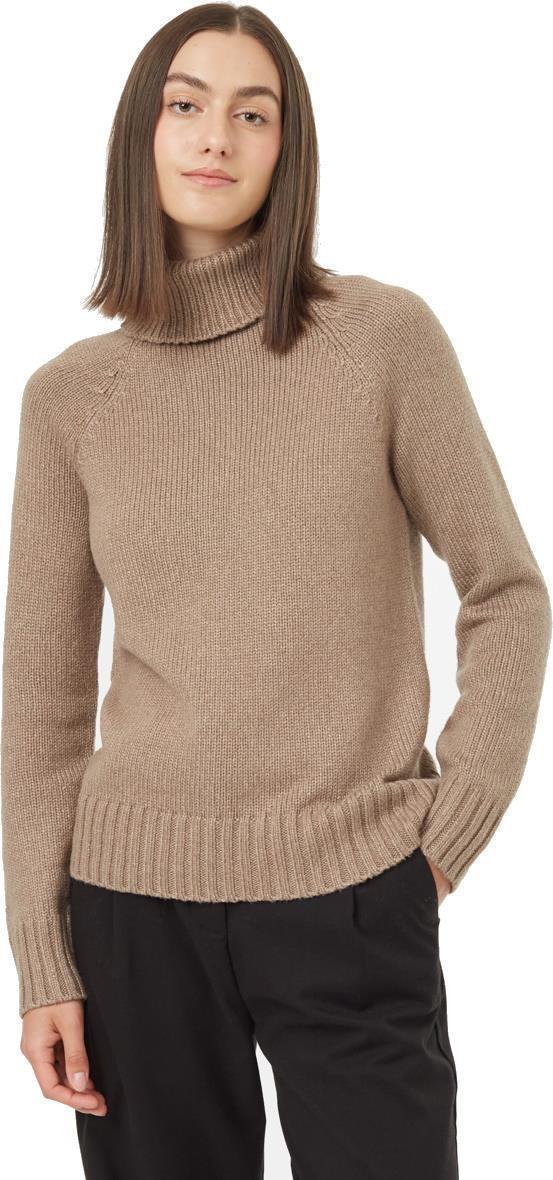 Highline Wool Turtleneck Sweater - Womens - Fossil Heather 1