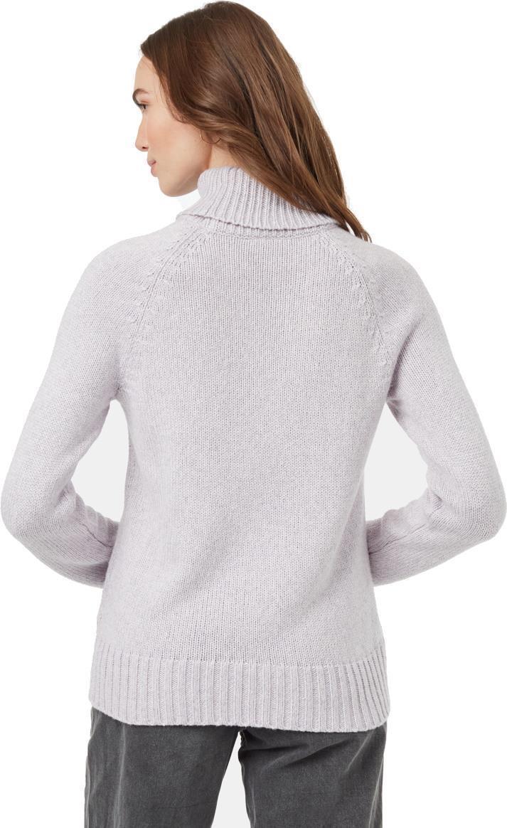 Highline Wool Turtleneck Sweater - Womens - Purple Ash Heather 4