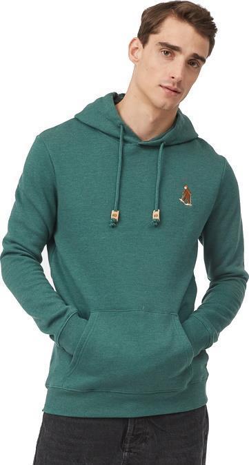 Holiday Sasquatch Hoodie - Mens - hunter green heather 1
