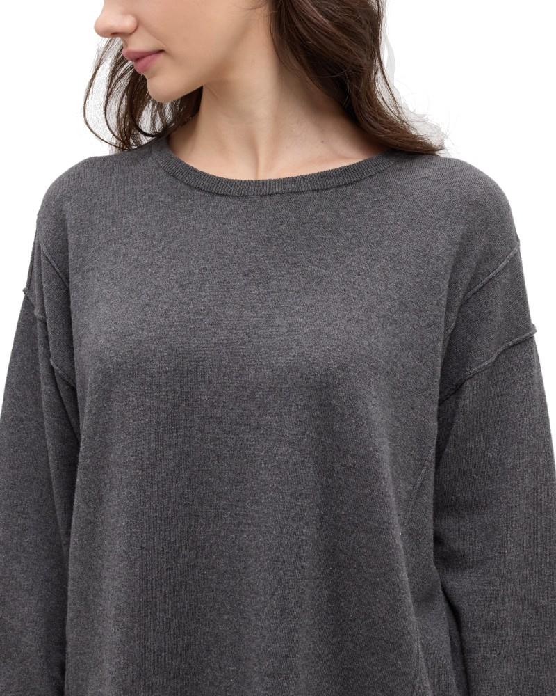 Holly Sweater - Womens - dark grey heather 1