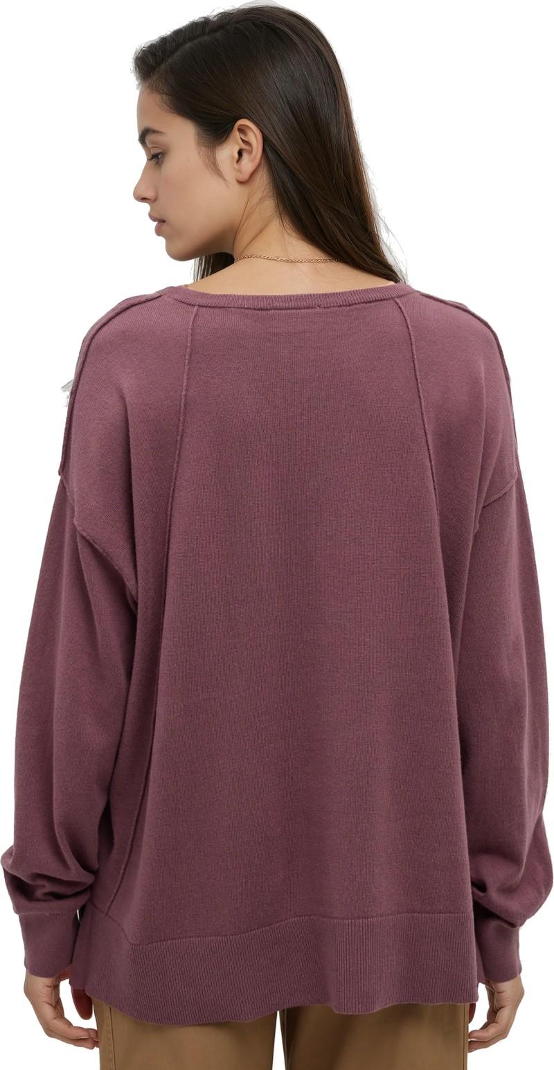 Holly Sweater - Womens - mauve stone 1