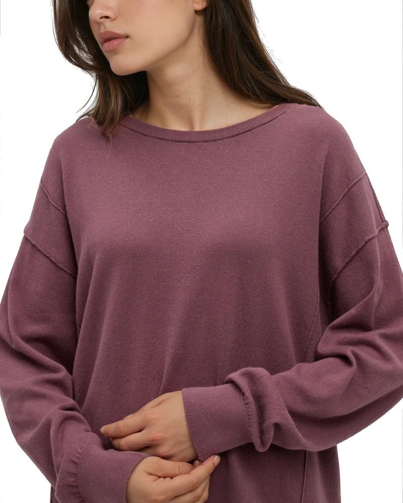 Holly Sweater - Womens - mauve stone 1