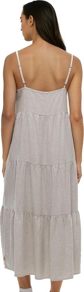 Hopewell Dress - clay / railroad stripe 1