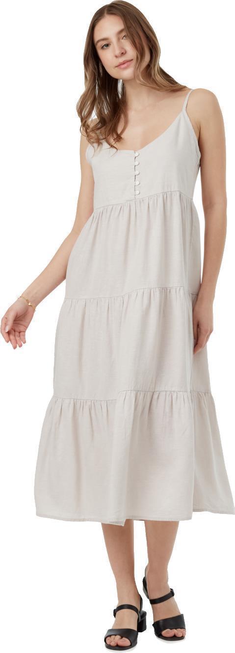 Hopewell Dress - silver cloud grey 1