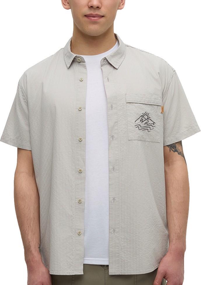 Hopkins Shirt - Mens - sand stone / graphite 1