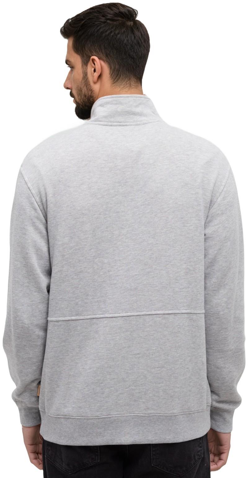 Howson 1/4 Snap - Mens - harbour grey heather 1