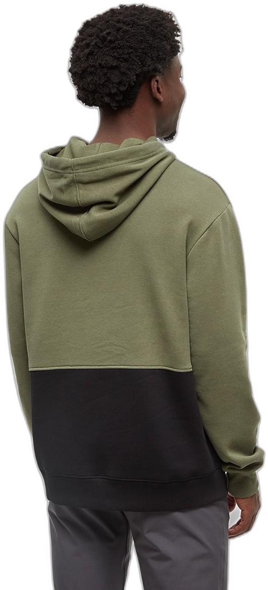 Howson Hoodie - Mens - deep olive / meteorite black 1