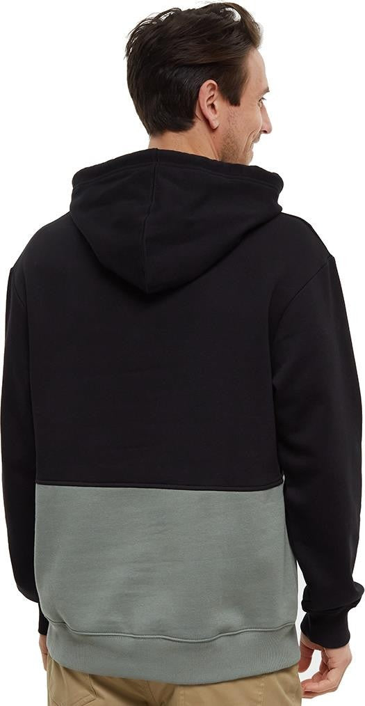 Howson Hoodie - Mens - meteorite black / agave green 1