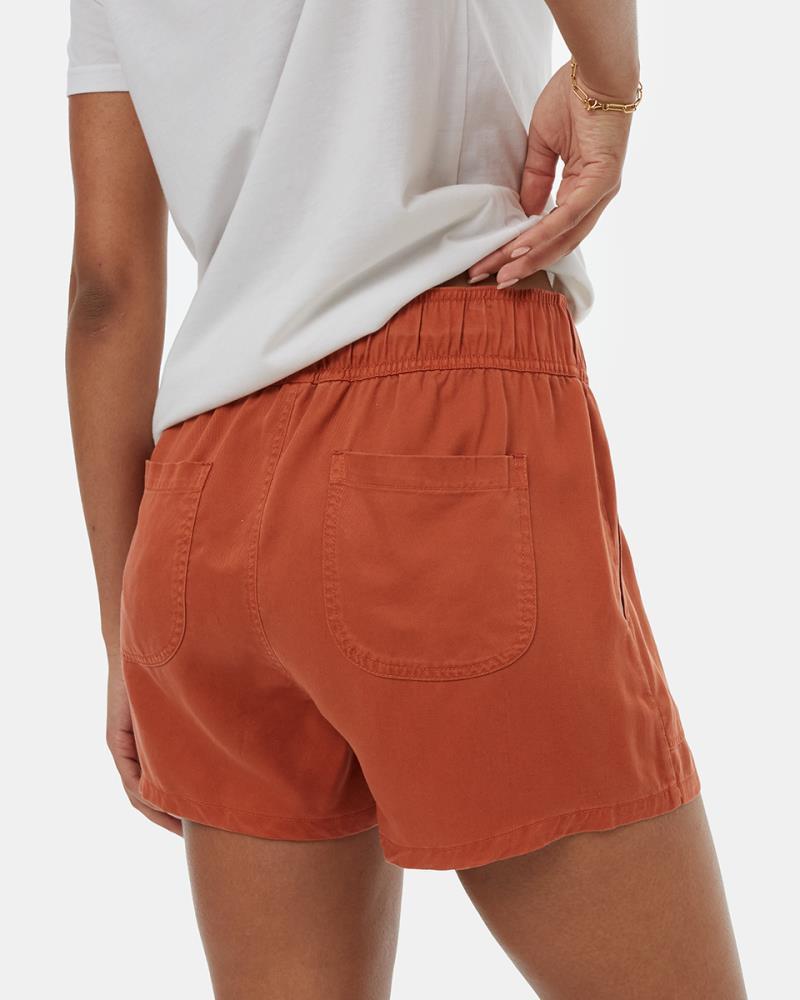 Instow Shorts - Womens - Baked Clay 4