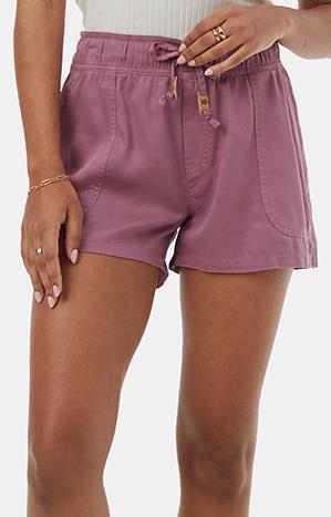 Instow Shorts - Womens - Dusky Orchid 2
