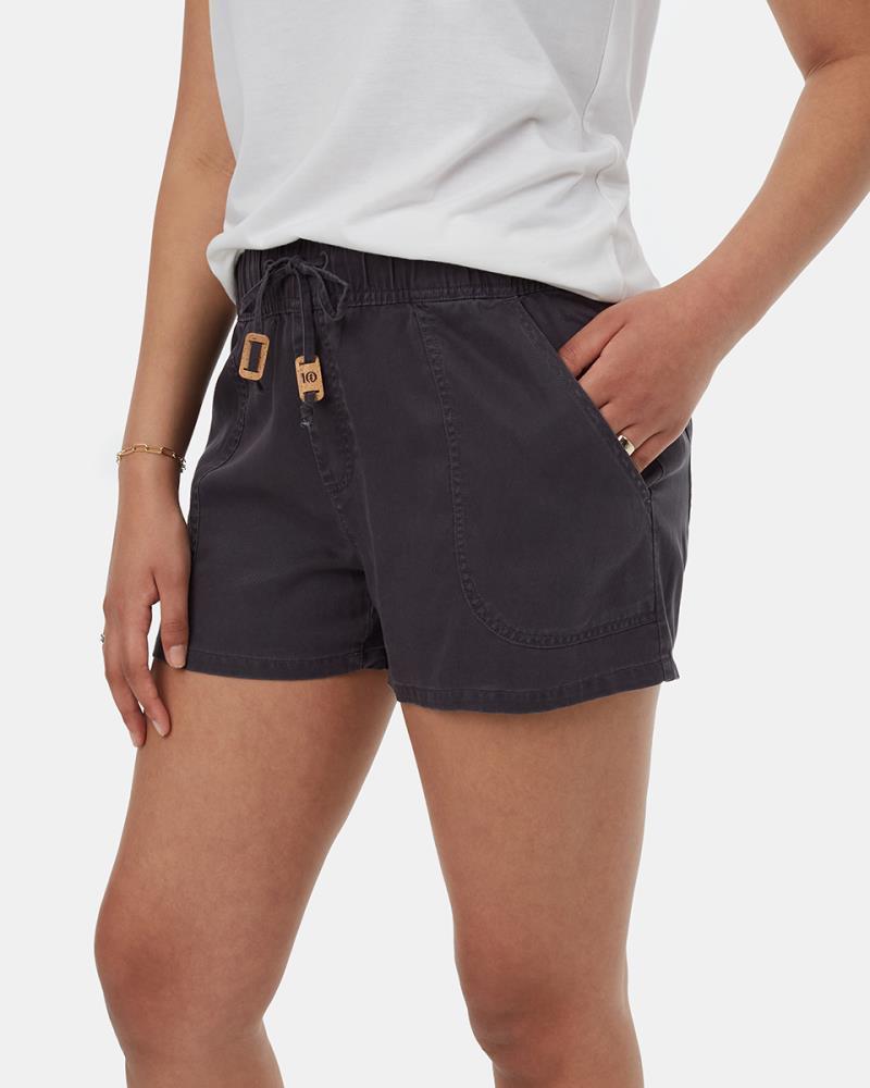Instow Shorts - Womens - Meteorite Black 3
