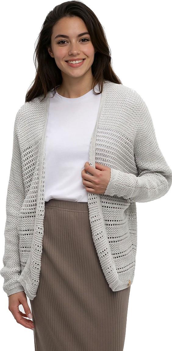 Iris Cardigan - Womens - light grey heather 1