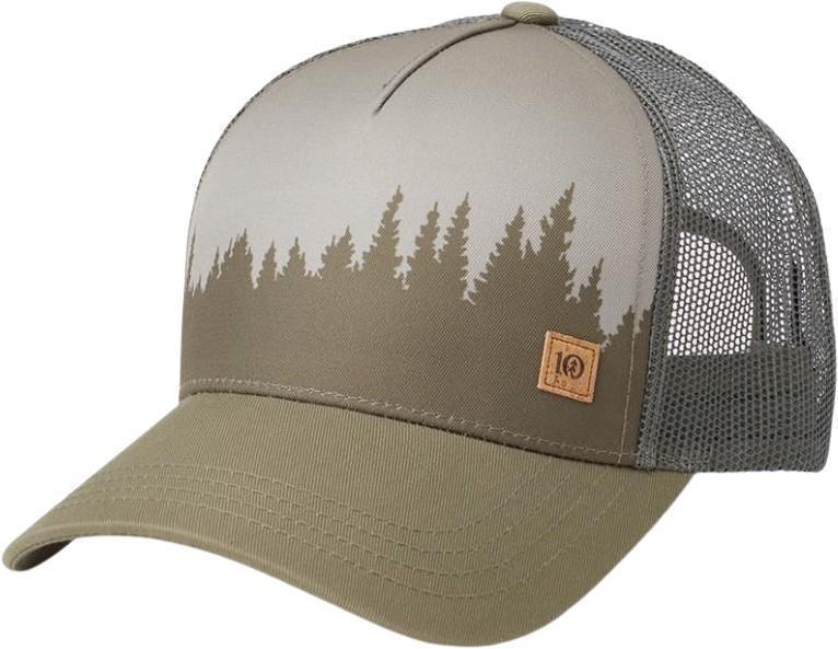 Juniper Altitude Hat - Deep Lichen Green / White 1