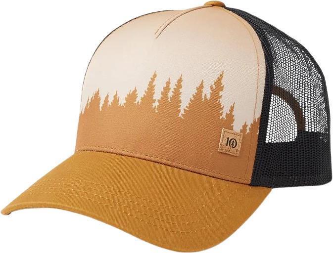 Juniper Altitude Hat - Golden Brown / White 1