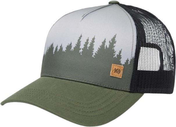 Juniper Altitude Hat - deep olive / white 1