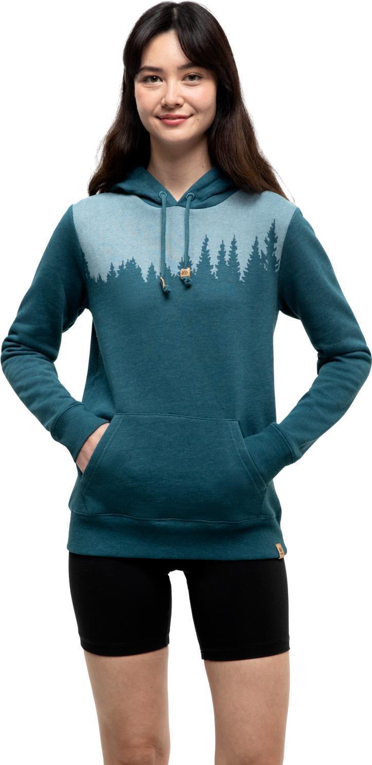Juniper Classic Hoodie - Womens - Jasper Heather / White 1