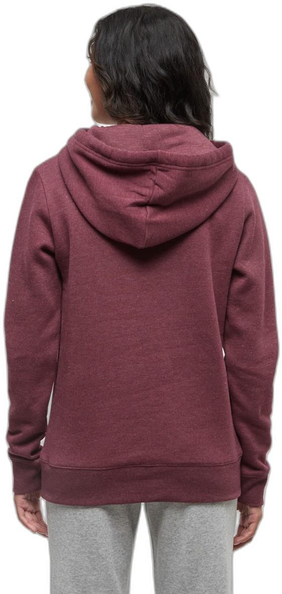 Juniper Classic Hoodie - Womens - deep burgundy heather / white 1