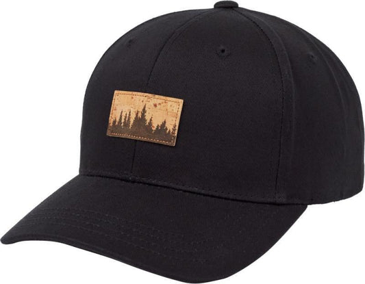 Juniper Cork Patch Elevation Hat - meteorite black / cork patch 1