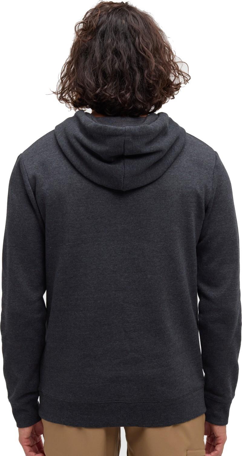 Juniper Cork Patch Hoodie - Mens - meteorite black heather / cork patch 1