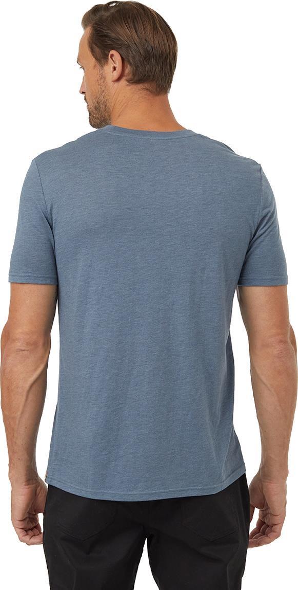 Juniper Cork Patch T-Shirt - Mens - blue mirage heather / cork patch 1