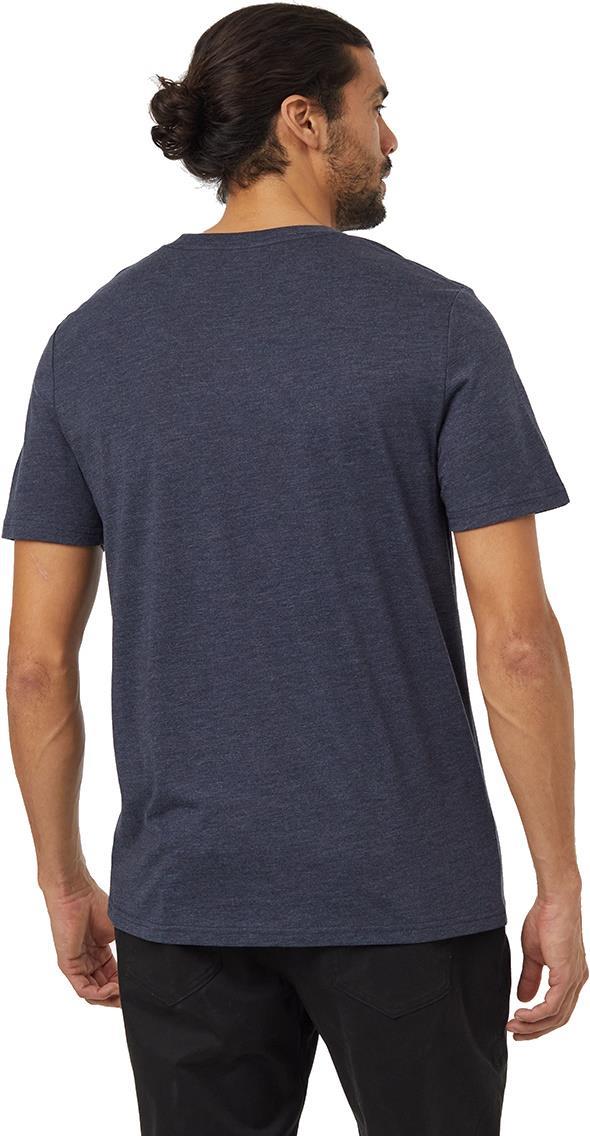 Juniper Cork Patch T-Shirt - Mens - midnight blue heather / cork patch 1