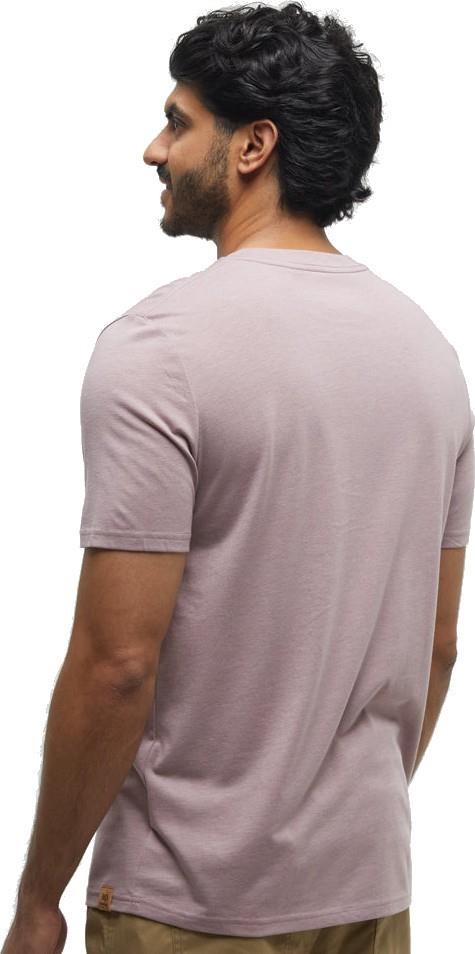Juniper Cork Patch T-Shirt - Mens - vintage mauve heather / cork patch 1