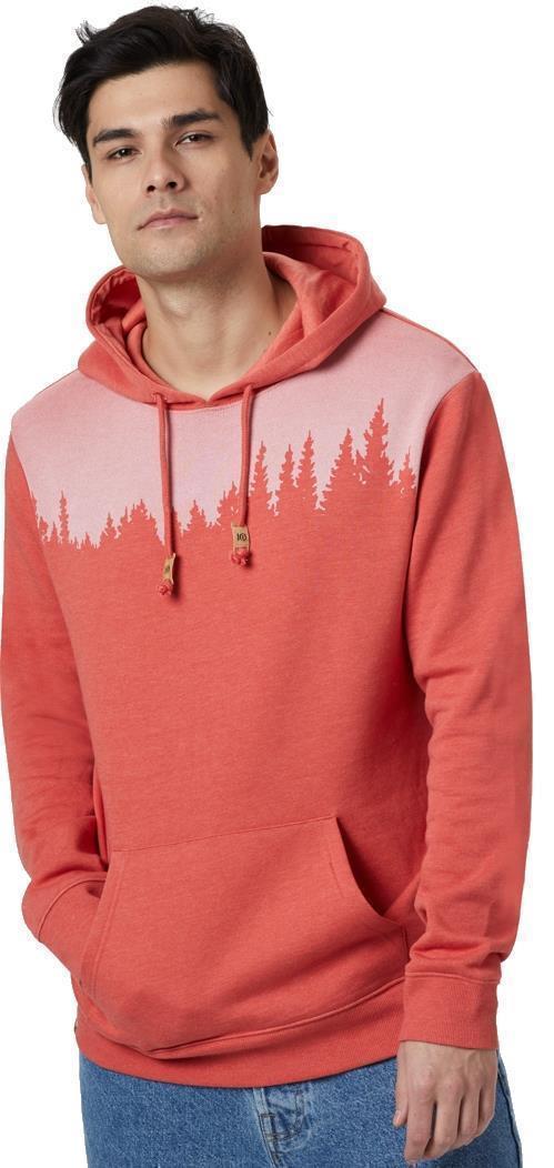 Juniper Hoodie - Mens - Burnt Sienna Orange Heather 1