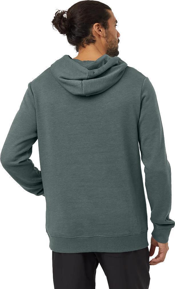 Juniper Hoodie - Mens - Light Urban Green Heather / White 2