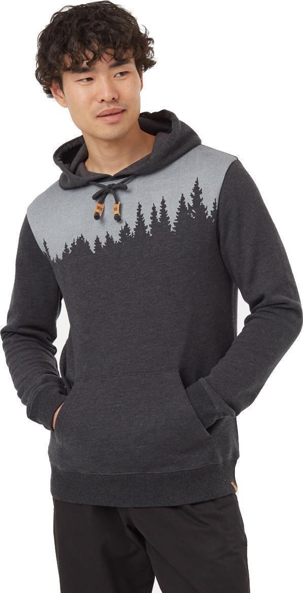 Juniper Hoodie - Mens - Meteorite Black Heather / White 1