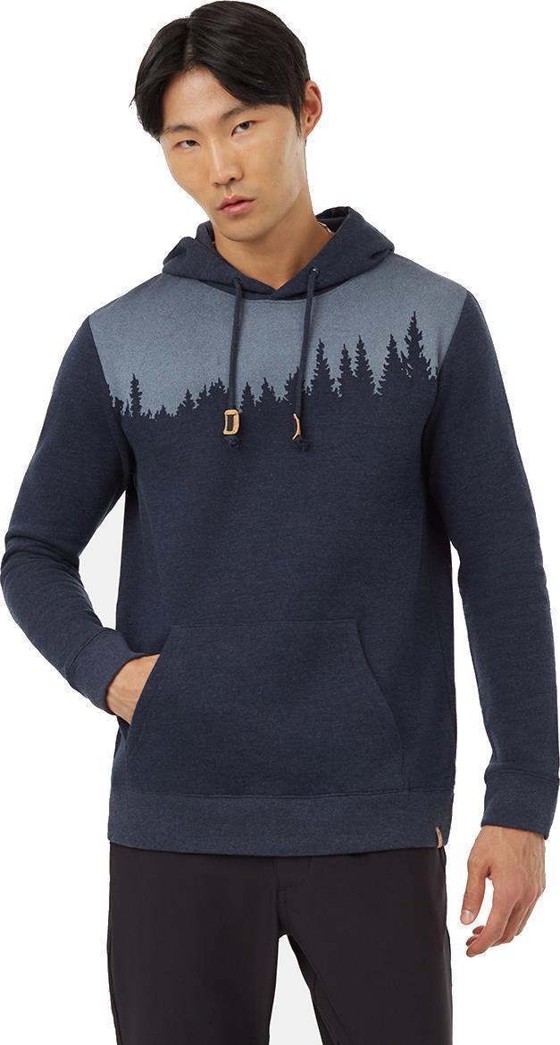 Juniper Hoodie - Mens - Midnight Blue Heather / White 1