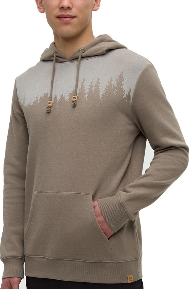 Juniper Hoodie - Mens - clay heather / white 1