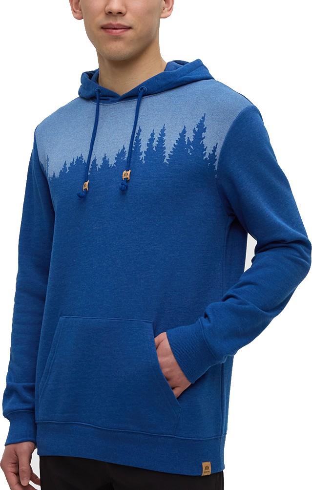 Juniper Hoodie - Mens - nightfall heather / white 1