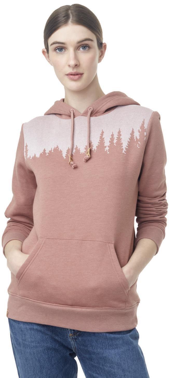 Juniper Hoodie - Womens - burlwood pink heather 1