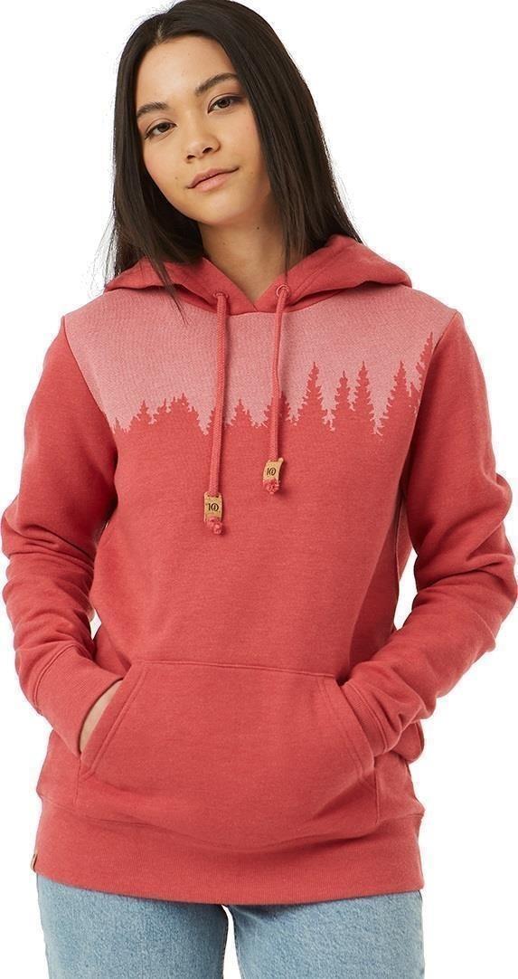Juniper Hoodie - Womens - desert red heather 1