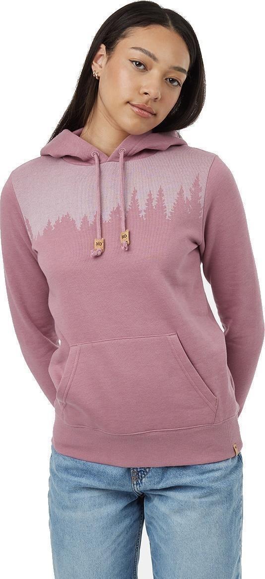 Juniper Hoodie - Womens - dusky orchid heather / white 1