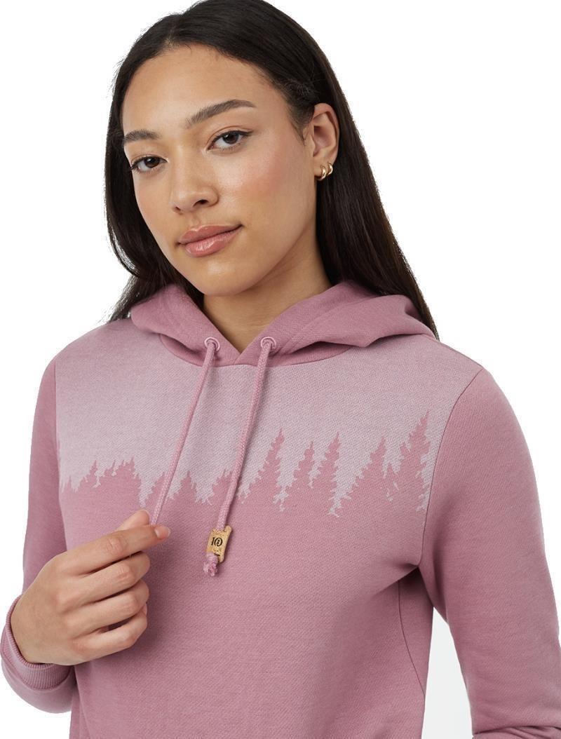 Juniper Hoodie - Womens - dusky orchid heather / white 1