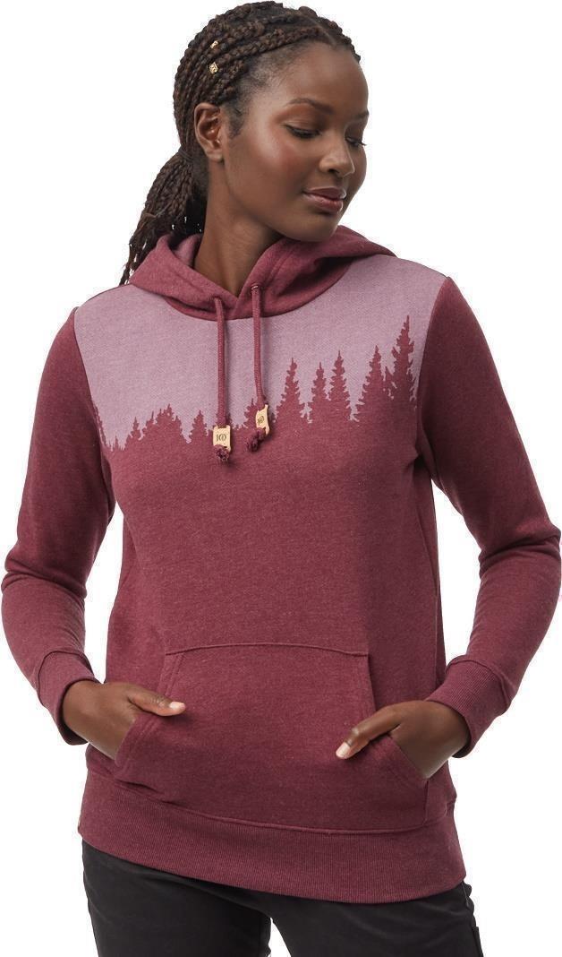 Juniper Hoodie - Womens - fig heather 1