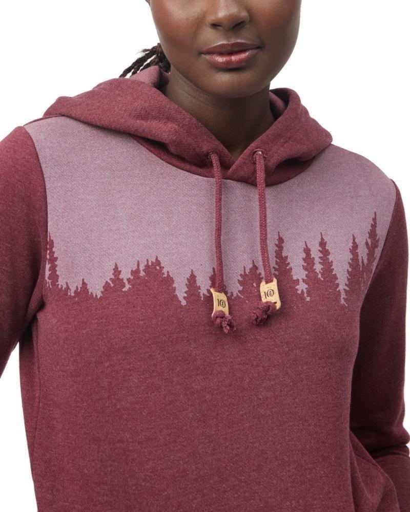 Juniper Hoodie - Womens - fig heather 1