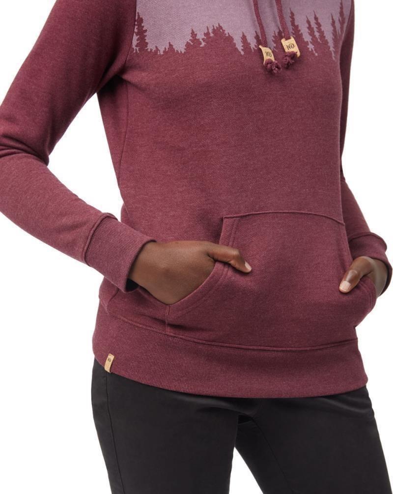 Juniper Hoodie - Womens - fig heather 1