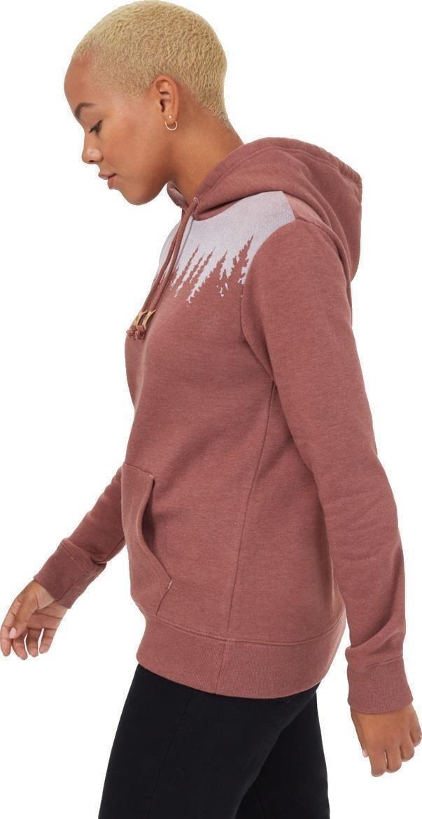 Juniper Hoodie - Womens - mesa red heather 1