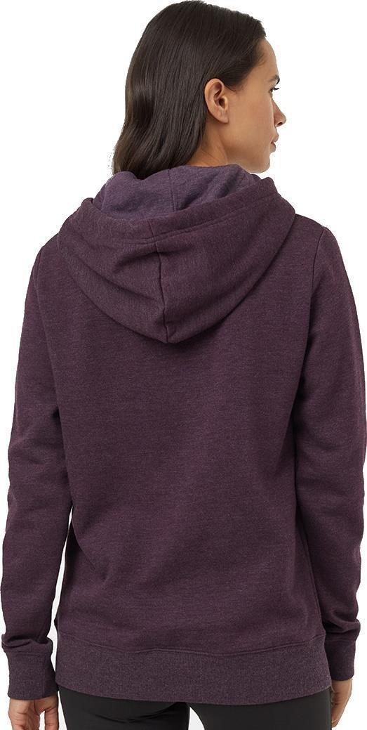 Juniper Hoodie - Womens - midnight plum heather / white 1